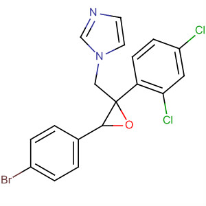 1H-Imidazole,1-[[3-(4-bromophenyl)-2-(2,4-dichlorophenyl)oxiranyl]methyl]-
