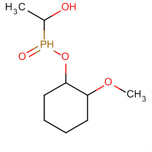 Phosphinic acid, (1-hydroxyethyl)-, 2-methoxycyclohexyl ester