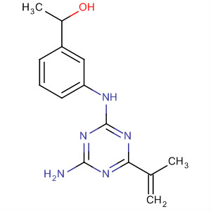 Benzenemethanol,3-[[4-amino-6-(1-methylethenyl)-1,3,5-triazin-2-yl]amino]-a-methyl-