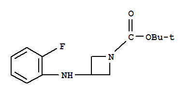 3-(2-FLUORO-PHENYLAMINO)-AZETIDINE-1-CARBOXYLIC ACID TERT-BUTYL ESTER