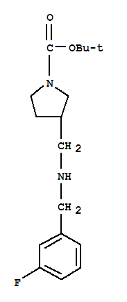 1-BOC-3-[(3-FLUOROBENZYL-AMINO)-METHYL]-PYRROLIDINE