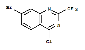 7-BROMO-4-CHLORO-2-TRIFLUOROMETHYL-QUINAZOLINE