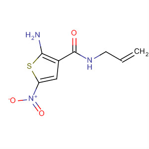 3-Thiophenecarboxamide, 2-amino-5-nitro-N-2-propenyl-