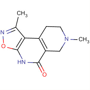 Isoxazolo[5,4-c][2,7]naphthyridin-5(4H)-one,6,7,8,9-tetrahydro-1,7-dimethyl-