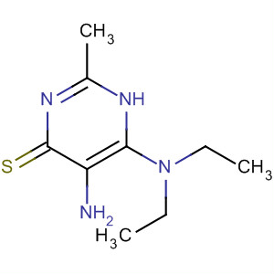 4(1H)-Pyrimidinethione, 5-amino-6-(diethylamino)-2-methyl-