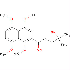 1,4-Pentanediol, 4-methyl-1-(1,4,5,8-tetramethoxy-2-naphthalenyl)-