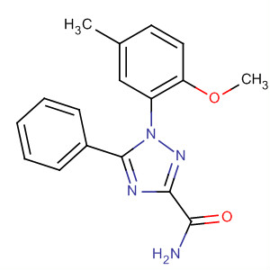 1H-1,2,4-Triazole-3-carboxamide,1-(2-methoxy-5-methylphenyl)-5-phenyl-
