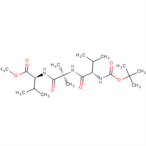 L-Valine, N-[N-[N-[(1,1-dimethylethoxy)carbonyl]-L-valyl]-2-methylalanyl]-,methyl ester