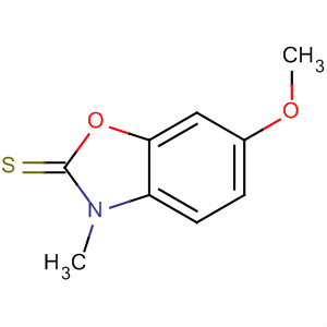 2(3H)-Benzoxazolethione, 6-methoxy-3-methyl-