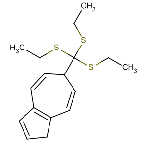 Azulene, 1,6-dihydro-6-[tris(ethylthio)methyl]-