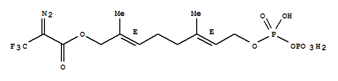 2-diazo-3-trifluoropropionyloxy geranyl pyrophosphate