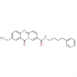 11H-Pyrido[2,1-b]quinazoline-8-carboxamide,2-methoxy-11-oxo-N-[4-(3-pyridinyl)butyl]-
