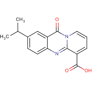 11H-Pyrido[2,1-b]quinazoline-6-carboxylic acid,2-(1-methylethyl)-11-oxo-