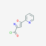 3-Isoxazolecarbonyl chloride, 5-(2-pyridinyl)-