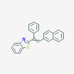 Benzothiazole, 2-[2-(2-naphthalenyl)-1-phenylethenyl]-