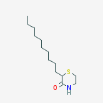 3-Thiomorpholinone, 2-decyl-