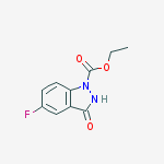 ETHYL 5-FLUORO-3-OXO-2,3-DIHYDRO-1H-INDAZOLE-1-CARBOXYLATE