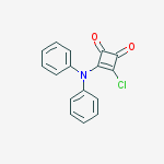 3-Cyclobutene-1,2-dione, 3-chloro-4-(diphenylamino)-