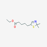 5-Thiazolepentanoic acid, 2,5-dihydro-2,2-dimethyl-, ethyl ester