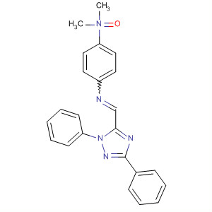 1,4-Benzenediamine,N'-[(1,3-diphenyl-1H-1,2,4-triazol-5-yl)methylene]-N,N-dimethyl-,N'-oxide