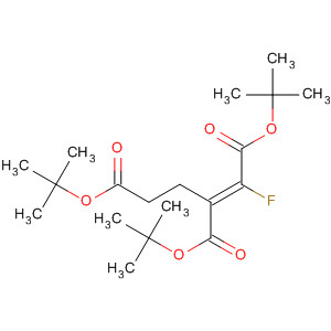 1-Butene-1,2,4-tricarboxylic acid, 1-fluoro-, tris(1,1-dimethylethyl) ester,(Z)-