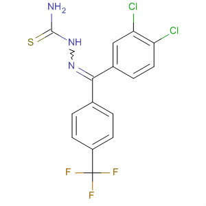 Hydrazinecarbothioamide,2-[(3,4-dichlorophenyl)[4-(trifluoromethyl)phenyl]methylene]-