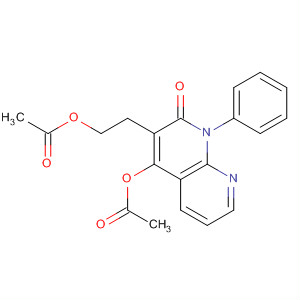 1,8-Naphthyridin-2(1H)-one,4-(acetyloxy)-3-[2-(acetyloxy)ethyl]-1-phenyl-