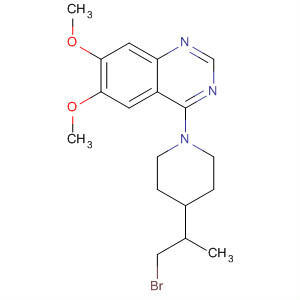 Quinazoline, 4-[4-(2-bromo-1-methylethyl)-1-piperidinyl]-6,7-dimethoxy-