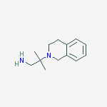 2-(3,4-DIHYDROISOQUINOLIN-2(1H)-YL)-2-METHYLPROPAN-1-AMINE