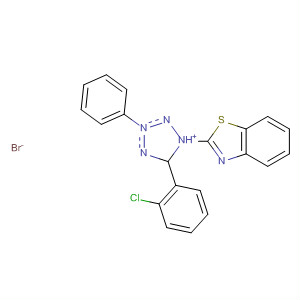 1H-Tetrazolium, 1-(2-benzothiazolyl)-5-(2-chlorophenyl)-3-phenyl-,bromide