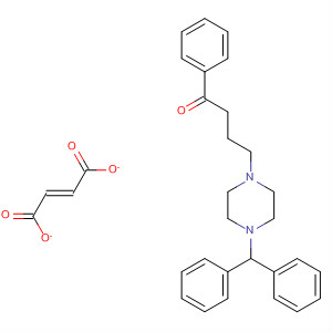 1-Butanone, 4-[4-(diphenylmethyl)-1-piperazinyl]-1-phenyl-,(2E)-2-butenedioate (1:1)