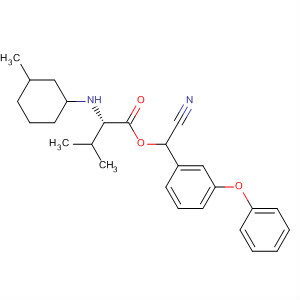 Valine, N-(3-methylcyclohexyl)-, cyano(3-phenoxyphenyl)methyl ester