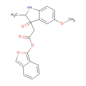 1H-Indole-3-acetic acid, 5-methoxy-2-methyl-,1,3-dihydro-3-oxo-1-isobenzofuranyl ester