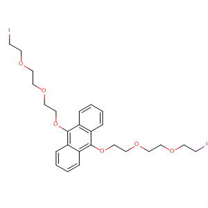 Anthracene, 9,10-bis[2-[2-(2-iodoethoxy)ethoxy]ethoxy]-