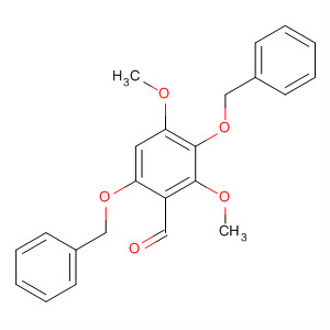 Benzaldehyde, 2,4-dimethoxy-3,6-bis(phenylmethoxy)-