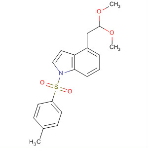 1H-Indole, 4-(2,2-dimethoxyethyl)-1-[(4-methylphenyl)sulfonyl]-