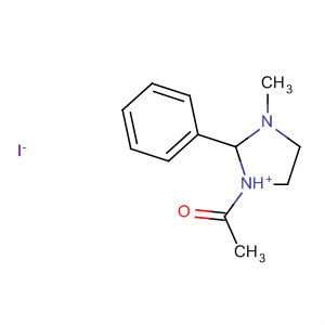 1H-Imidazolium, 1-acetyl-4,5-dihydro-3-methyl-2-phenyl-, iodide