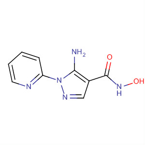 1H-Pyrazole-4-carboxamide, 5-amino-N-hydroxy-1-(2-pyridinyl)-