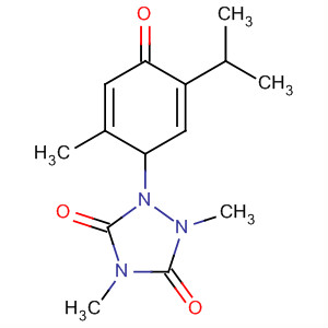 1,2,4-Triazolidine-3,5-dione,1,4-dimethyl-2-[2-methyl-5-(1-methylethyl)-4-oxo-2,5-cyclohexadien-1-yl]-