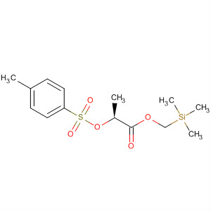 Propanoic acid, 2-[[(4-methylphenyl)sulfonyl]oxy]-, (trimethylsilyl)methylester, (S)-