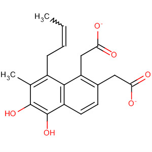 1,2-Naphthalenediol, 4-(2-butenyl)-3-methyl-, diacetate