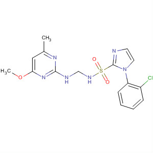 1H-Imidazole-2-sulfonamide,1-(2-chlorophenyl)-N-[[(4-methoxy-6-methyl-2-pyrimidinyl)amino]carbonyl]-