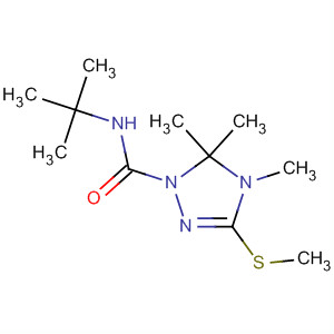 1H-1,2,4-Triazole-1-carboxamide,N-(1,1-dimethylethyl)-4,5-dihydro-4,5,5-trimethyl-3-(methylthio)-