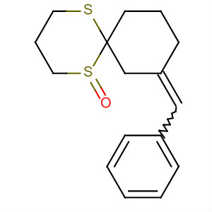 1,5-Dithiaspiro[5.5]undecane, 8-(phenylmethylene)-, 1-oxide