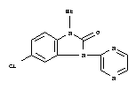 5-chloro-1-ethyl-3-pyrazin-2-yl-1,3-dihydro-2H-benzimidazol-2-one