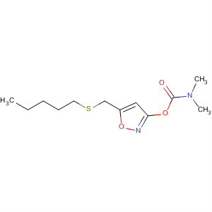 Carbamic acid, dimethyl-, 5-[(pentylthio)methyl]-3-isoxazolyl ester