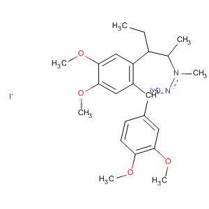 5H-2,3-Benzodiazepinium,1-(3,4-dimethoxyphenyl)-5-ethyl-7,8-dimethoxy-3,4-dimethyl-, iodide