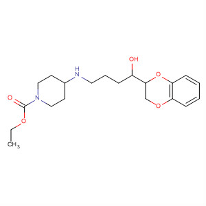 1-Piperidinecarboxylic acid,4-[[4-(2,3-dihydro-1,4-benzodioxin-2-yl)-4-hydroxybutyl]amino]-, ethylester