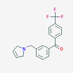 3-(3-PYRROLINOMETHYL)-4-TRIFLUOROMETHYLBENZOPHENONE