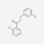 2-CHLORO-3-(3-FLUOROPHENYL)PROPIOPHENONE